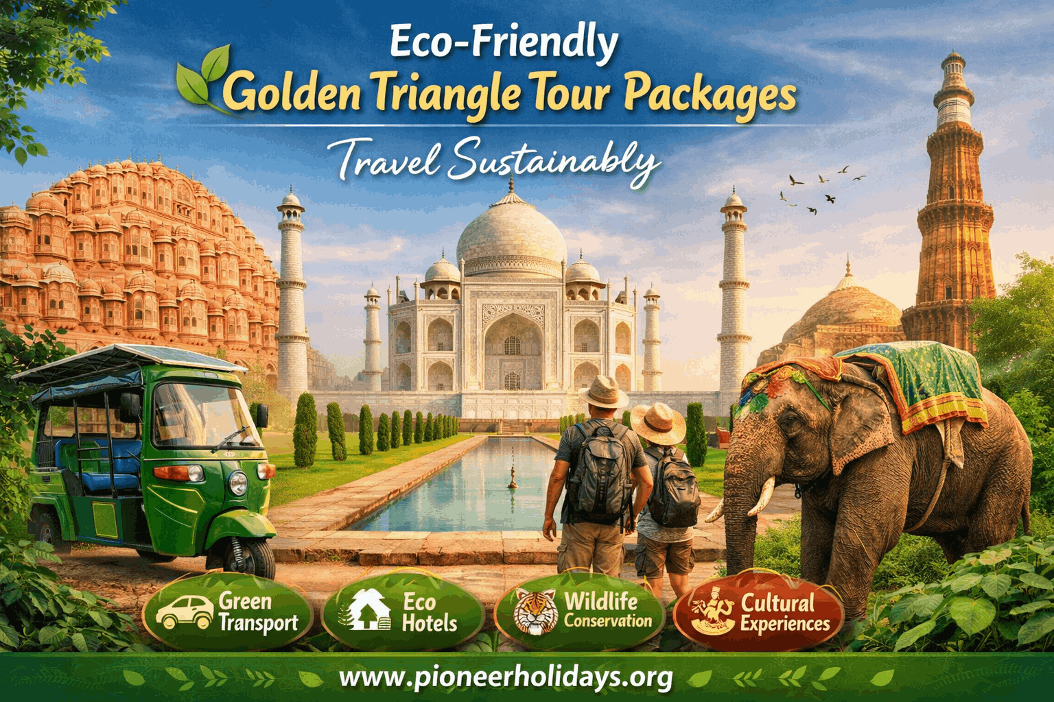 Eco-Friendly Golden Triangle Tour Packages: Travel Sustainably