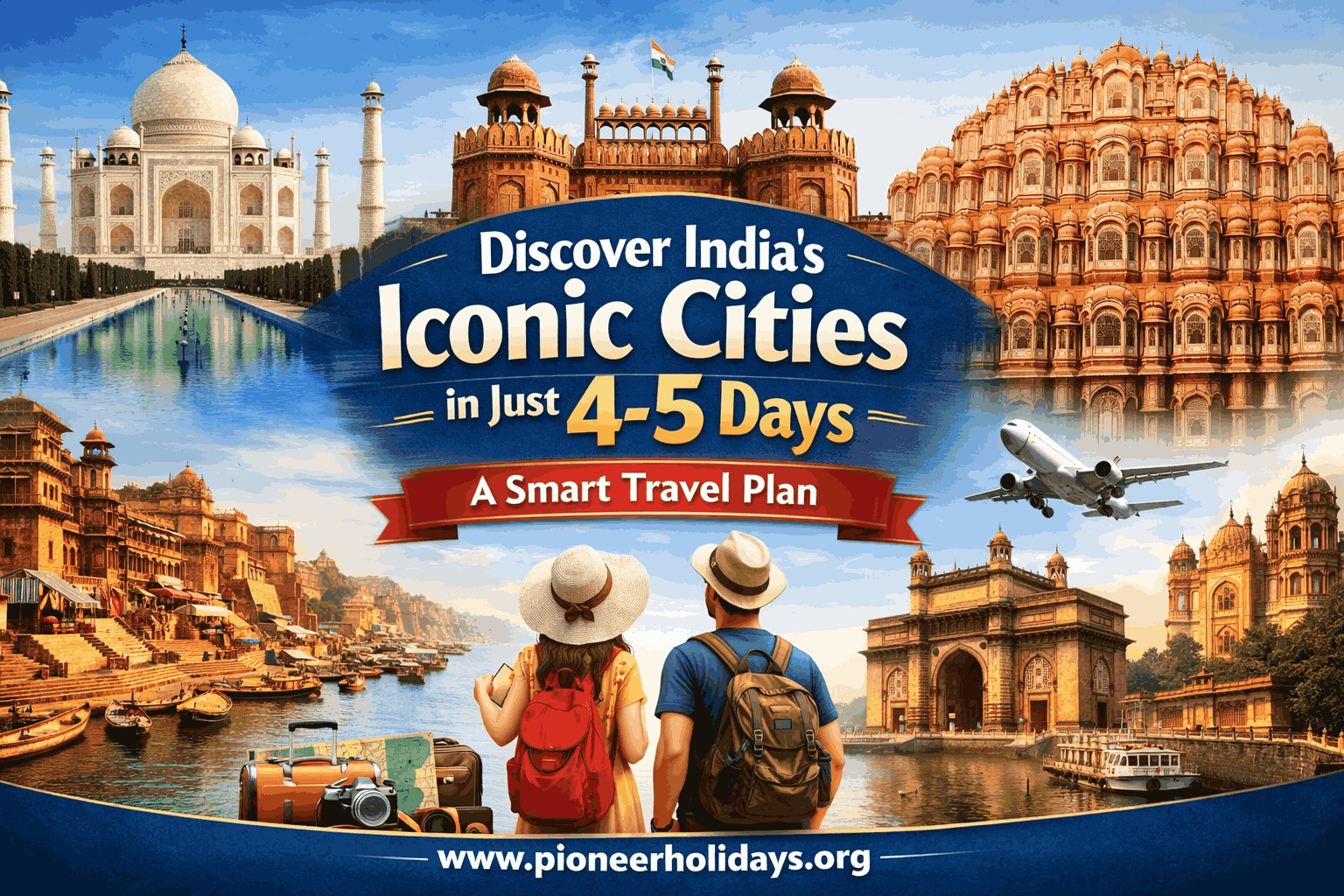 Discover India’s Iconic Cities in Just 4-5 Days: A Smart Travel Plan