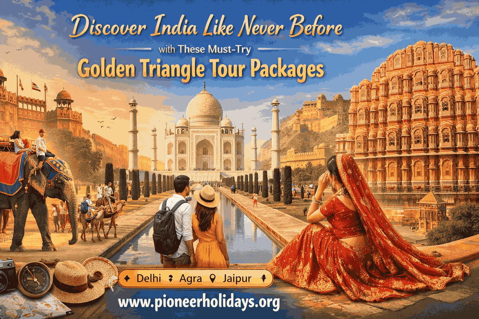 Discover India Like Never Before with These Must-Try Golden Triangle Tour Packages